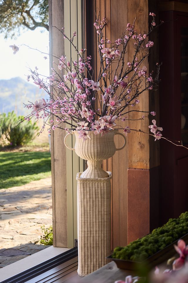 Rattan Pedestal #2