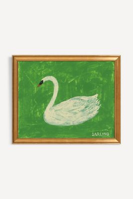 Swan Darling Wall Art