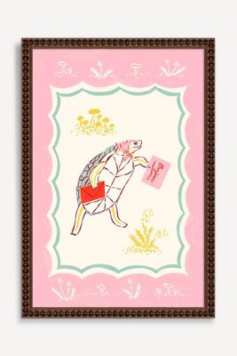 Mrs. Betty Snap-Turtle Sends a Letter Wall Art