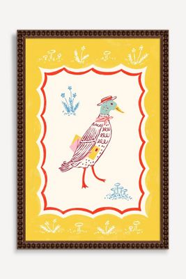 M. Philippe Mallard Sends a Letter Wall Art