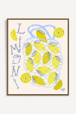 Limoni Bag of Lemons Wall Art