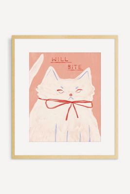 Will Bite Wall Art
