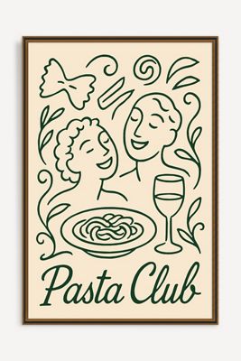 Pasta Club Wall Art