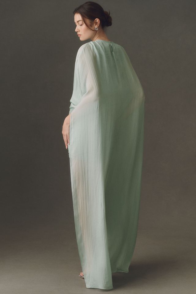 Deme by Gabriella Sloane Overlay Cape Dress #1