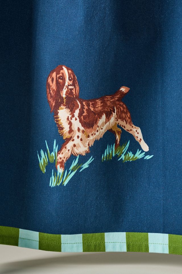 Portobello Dog Dish Towel #1
