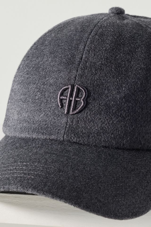 Anine Bing Jeremy 100% Wool Baseball Cap #2