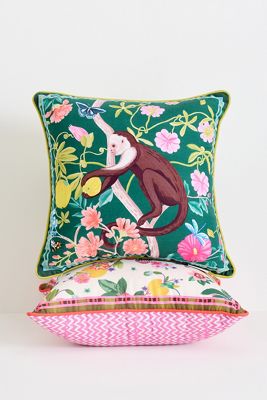 Lannie Printed Indoor/Outdoor Pillow