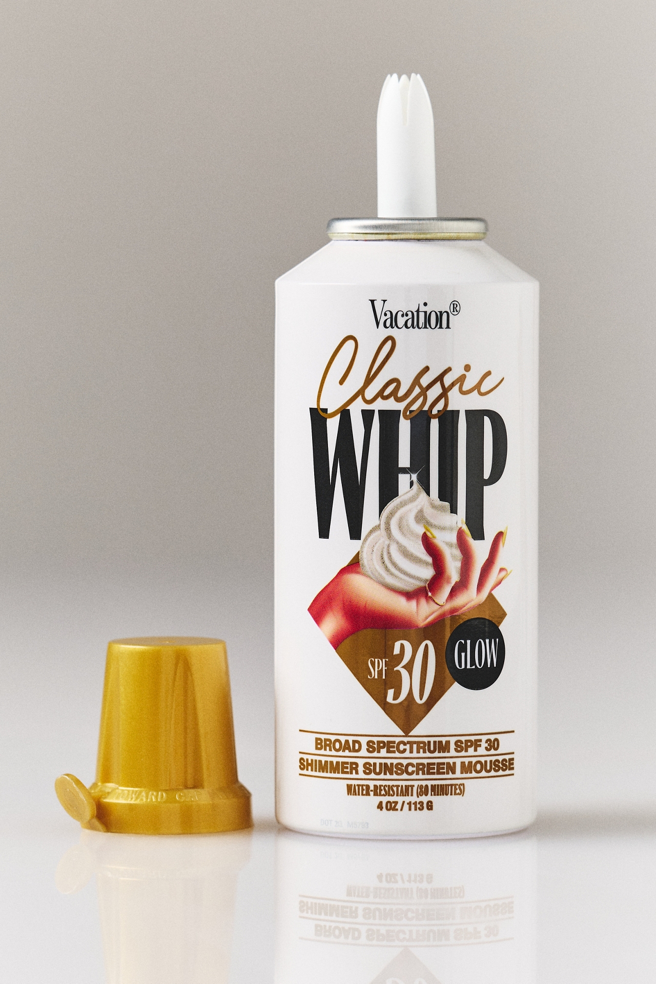 Vacation SPF 30 Classic Whip Glow Shimmer Sunscreen