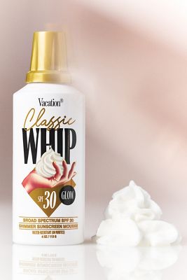 Vacation SPF 30 Classic Whip Glow Shimmer Sunscreen