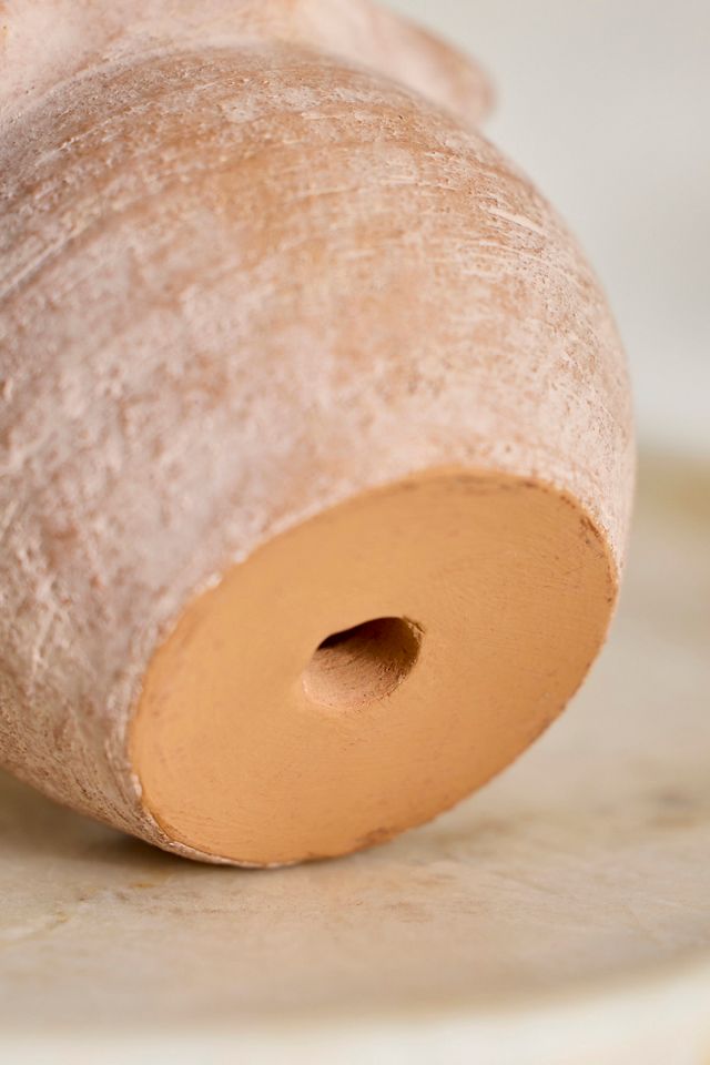 Terracotta Pie Crust Rim Planter, Round #2