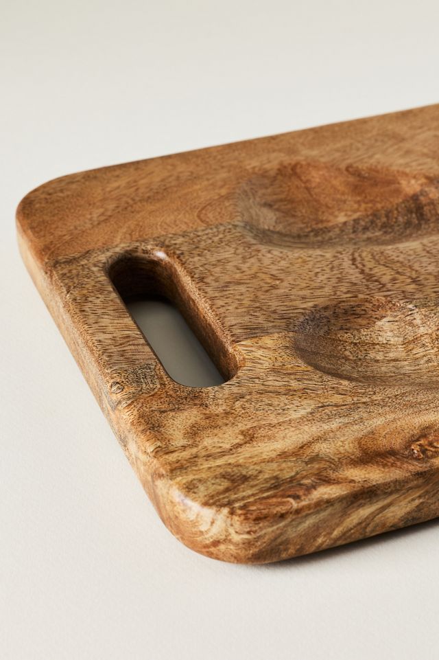 Wood Oyster Serving Board #3