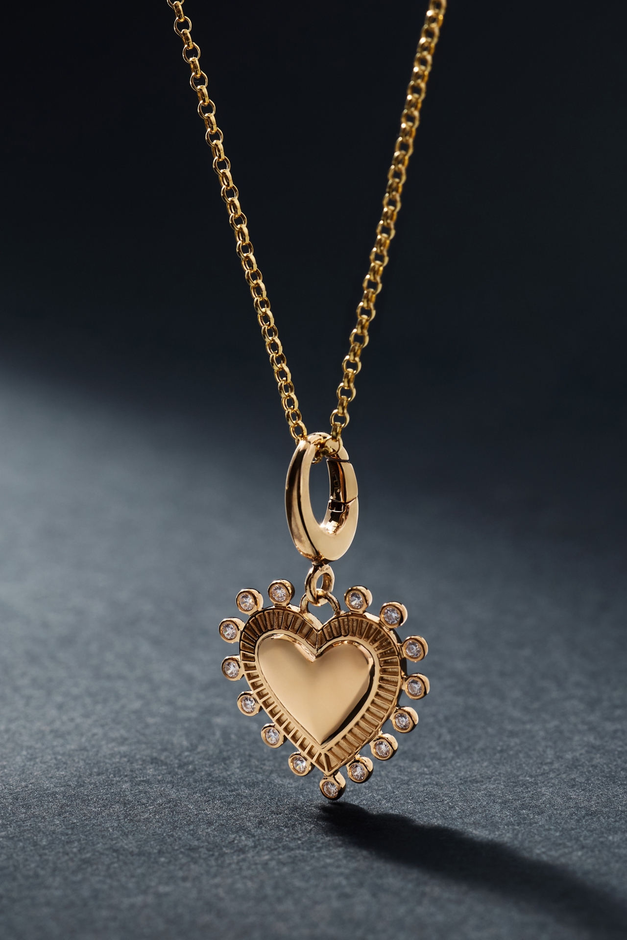 Gold Heart Charm