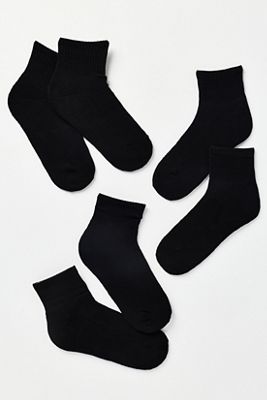 Daily Practice Athletic Socks, Set of 3