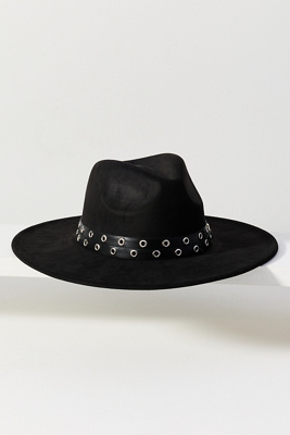 8 Other Reasons Flat-brim Felt Rancher In Black
