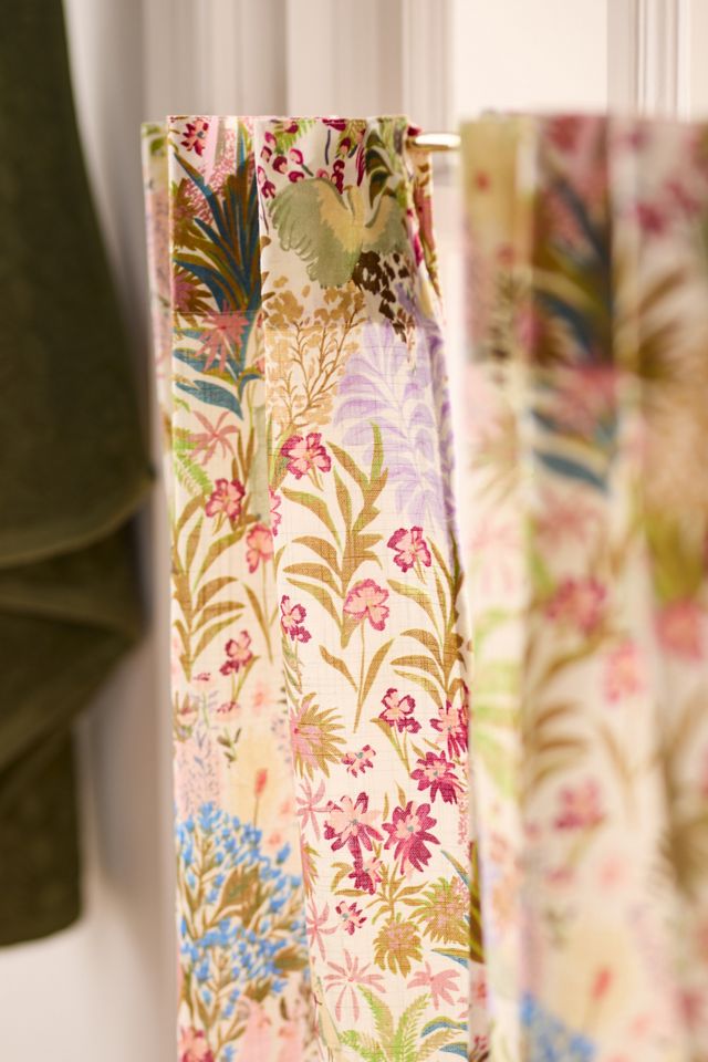 Anela Cotton Printed Scenic Cafe Curtain, Set of 2 #1