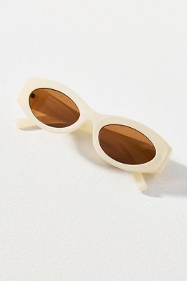 Anthropologie Pearl Shell Circle Sunglasses | NWT Round Pearl-Embellished Sunglasses | Anthropologie main image 4