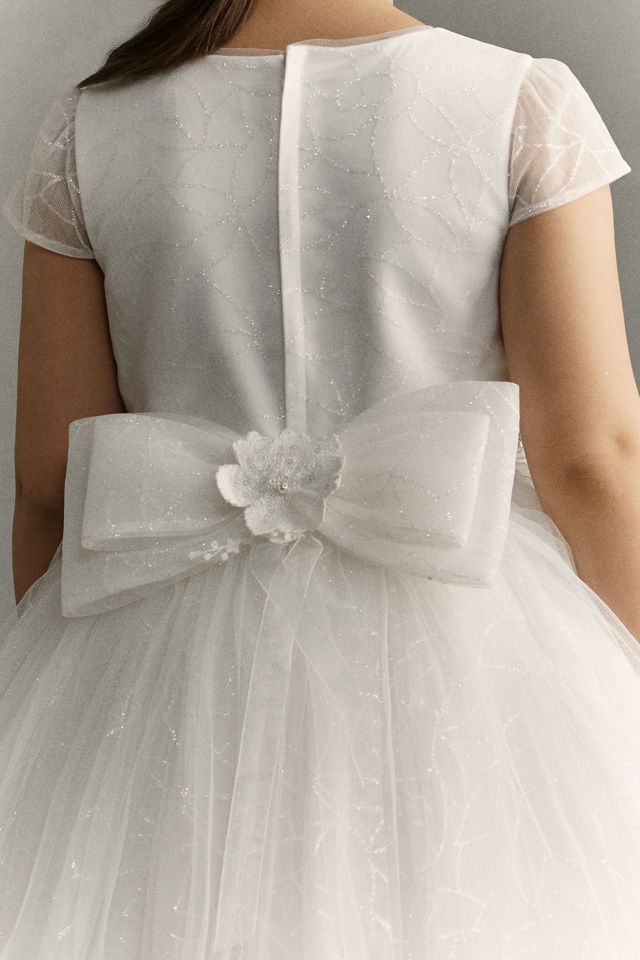 Princess Daliana Lace Flower Girl Ball Gown #3