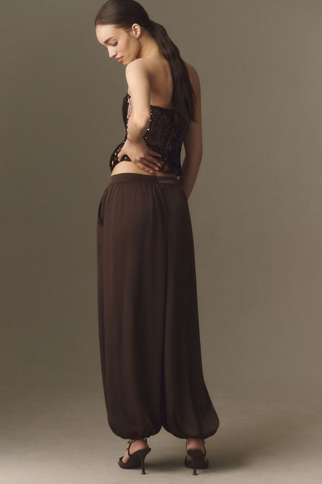 Bardot Nikola Satin Balloon Pants #2