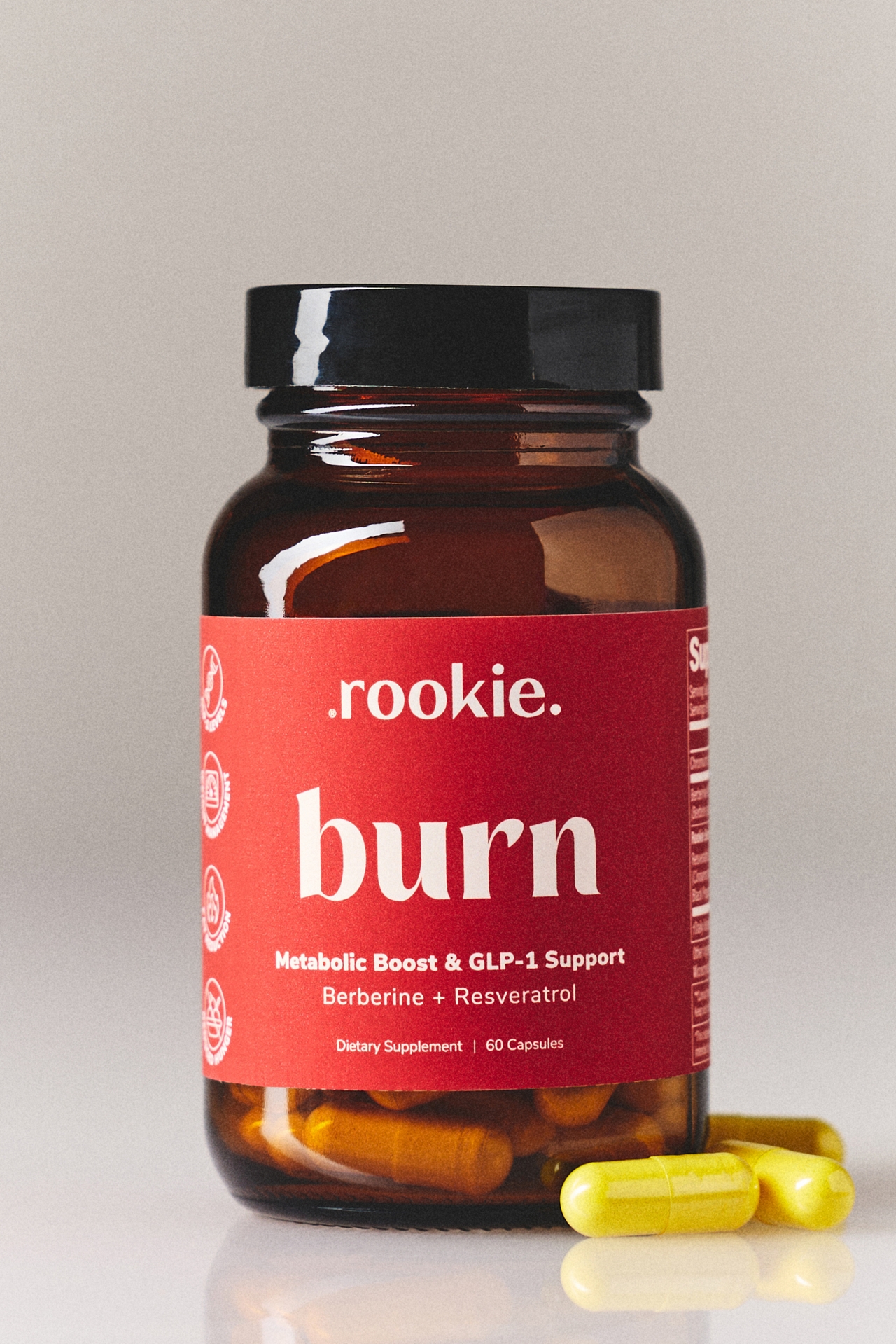 Rookie Wellness Burn Metabolic Boost & GLP-1 Support