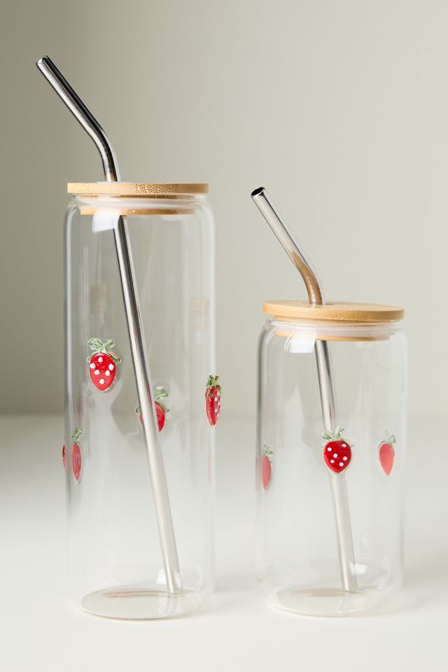 The Icon Juice Glass Large Sipper with Lid #2