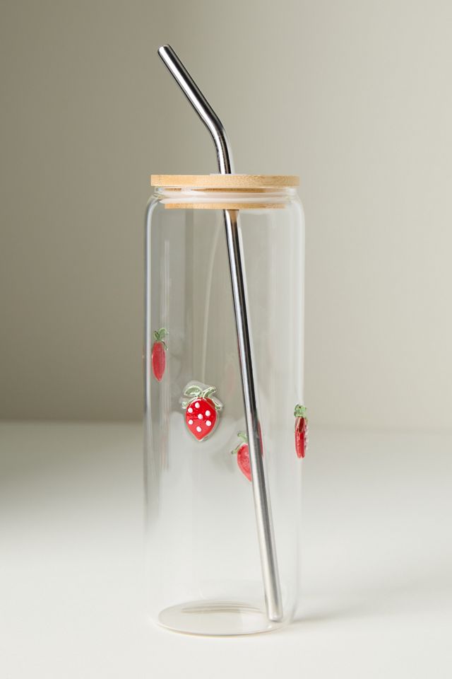 The Icon Juice Glass Large Sipper with Lid #1