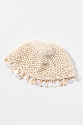 Fringed Crochet Cap