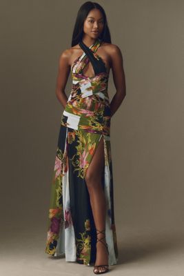 Halter Neck Wedding Guest Dresses & Gowns | Anthropologie