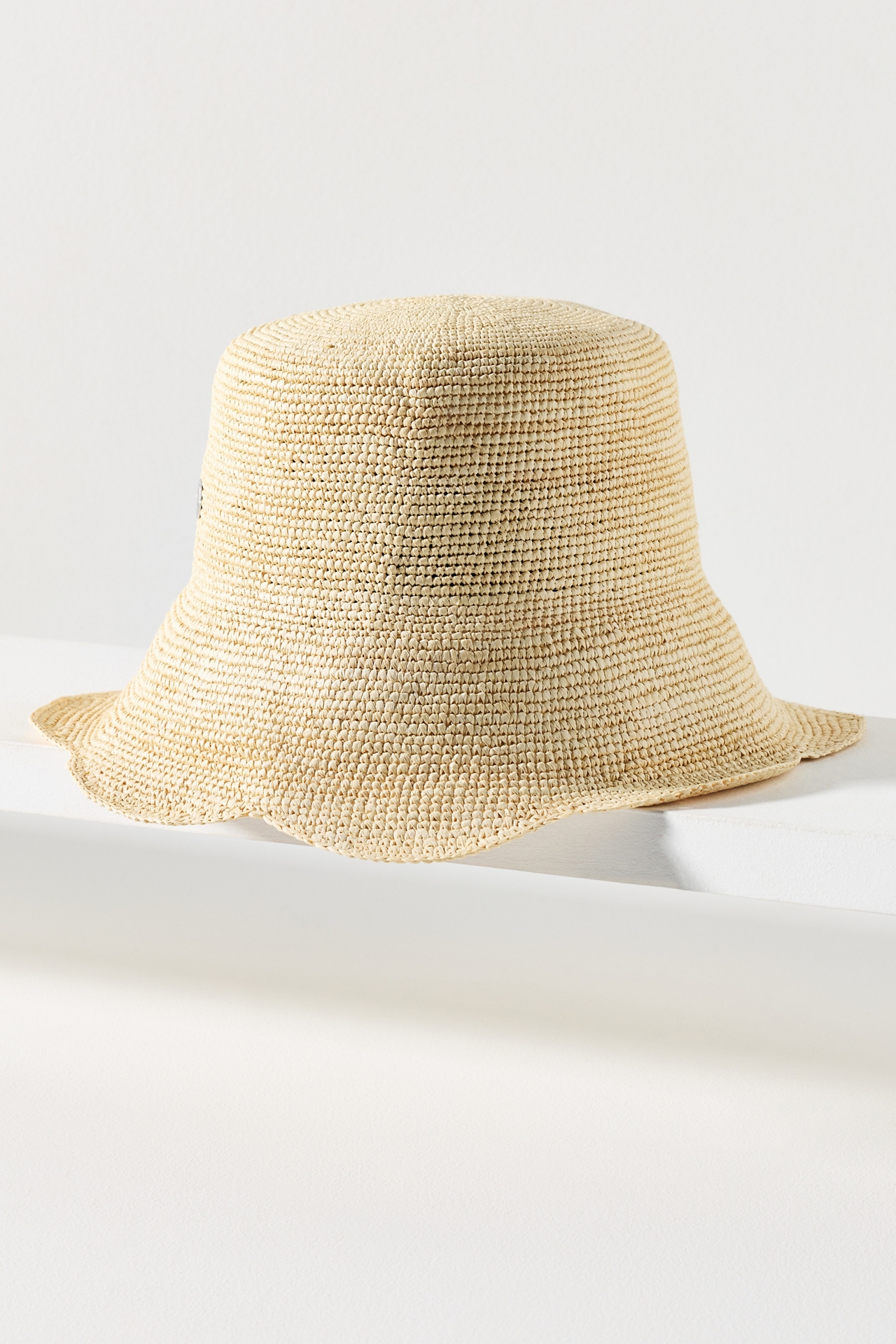 Freya Scalloped Bucket Hat
