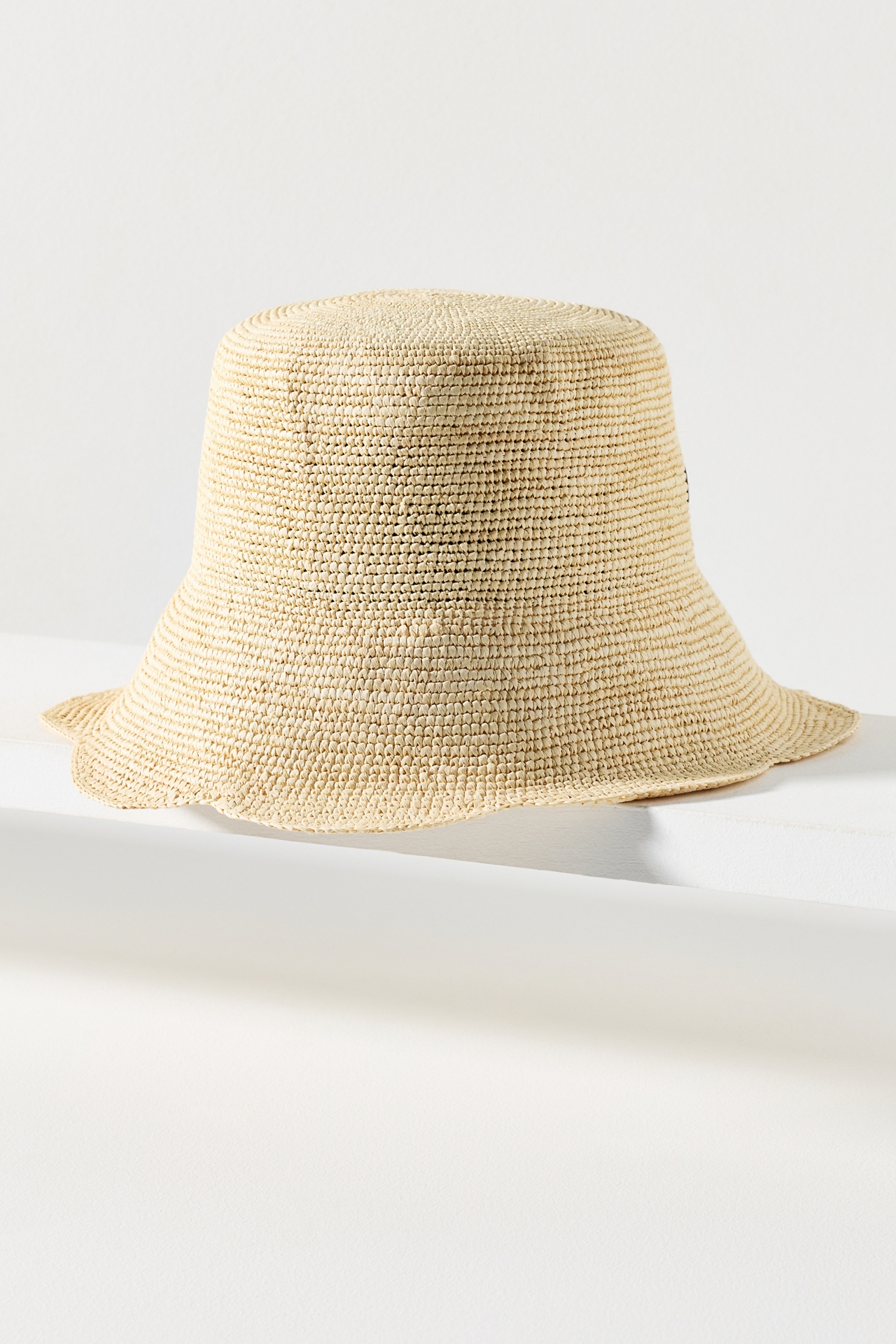 Freya Scalloped Bucket Hat