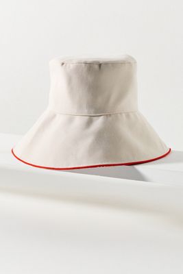 New! Anthropologie-Capitanna Maxi Bucket Hat-BLUE MOTIF Capitanna Maxi Bucket Hat | Anthropologie main image 3