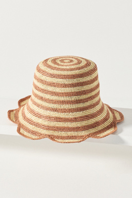 New Anthropologie Freya Open-Weave Wide Brim Straw Hat in Natural Cream Meringue New Anthropologie Freya Open-Weave Wide Brim Straw Hat in  main image 4