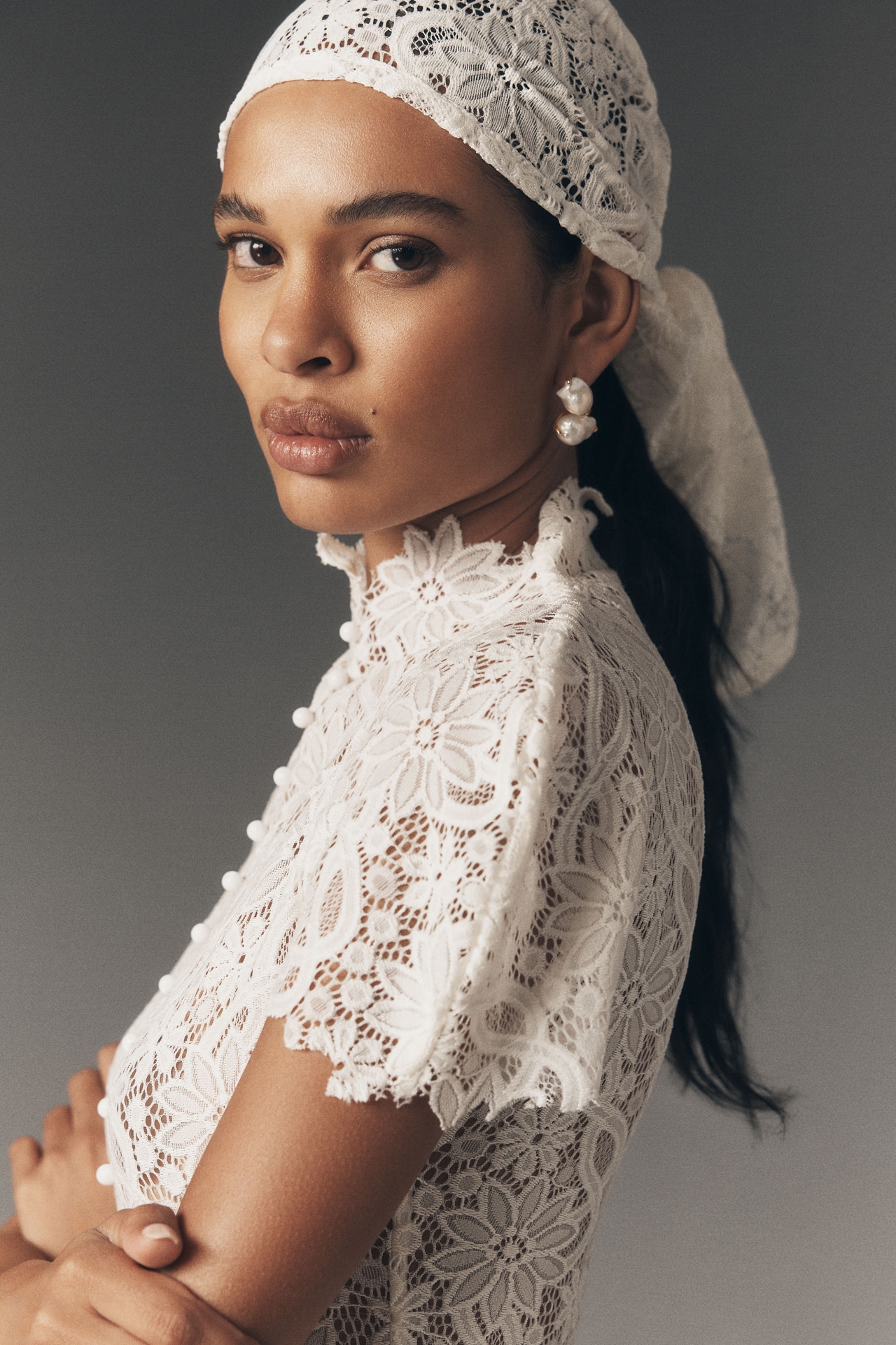 Deme by Gabriella Kianna Lace Two-Piece Set