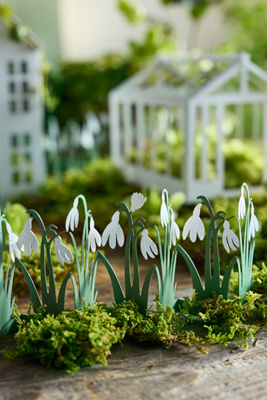 Terrain Concordville Spring Snowdrop Row In Green