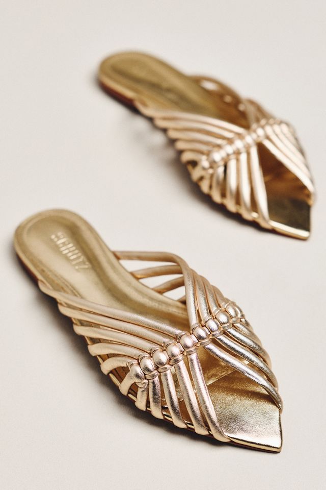 Schutz Aylen Woven Sliders #1
