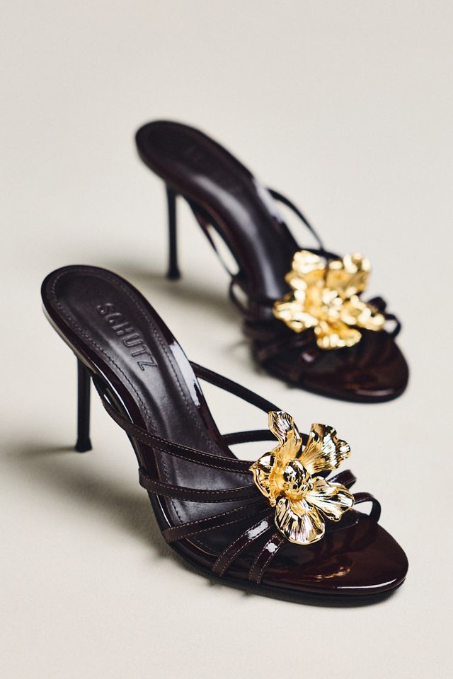 Schutz Flora Mule Heels #2