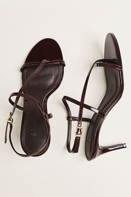 Schutz Azure Strappy Heels