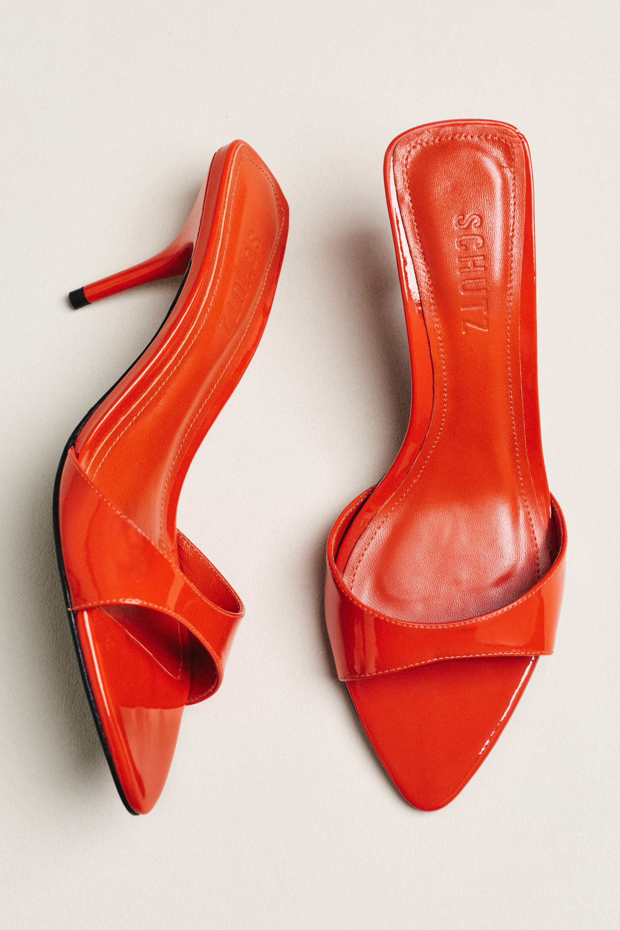 Elodie Open-Toe Mule Heels — Image 4