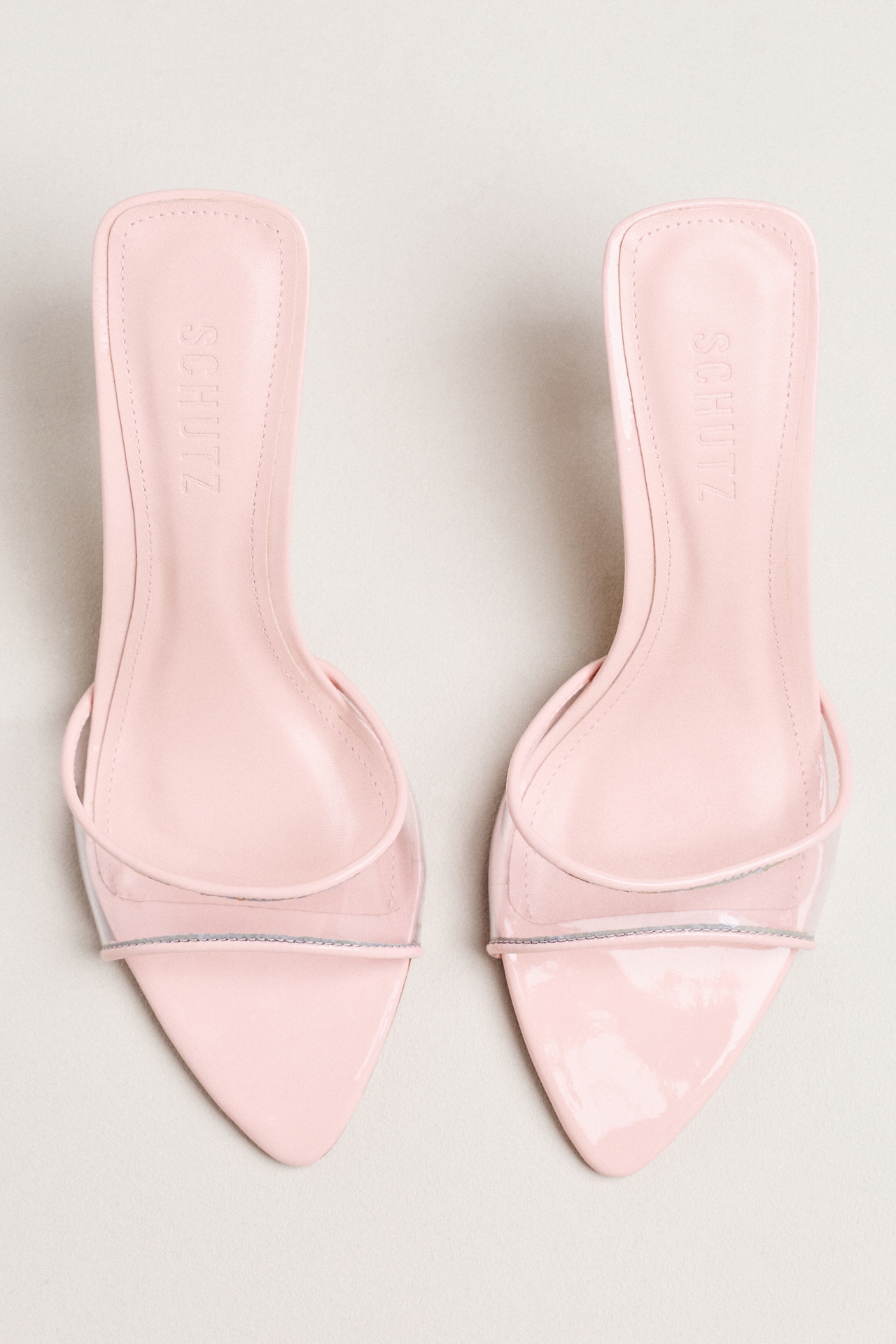 Schutz Elodie Vinyl Mule Heels