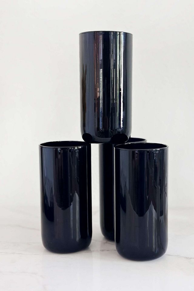 Old Flame Candle Co. Vintage Amethyst Drinking Glasses #1