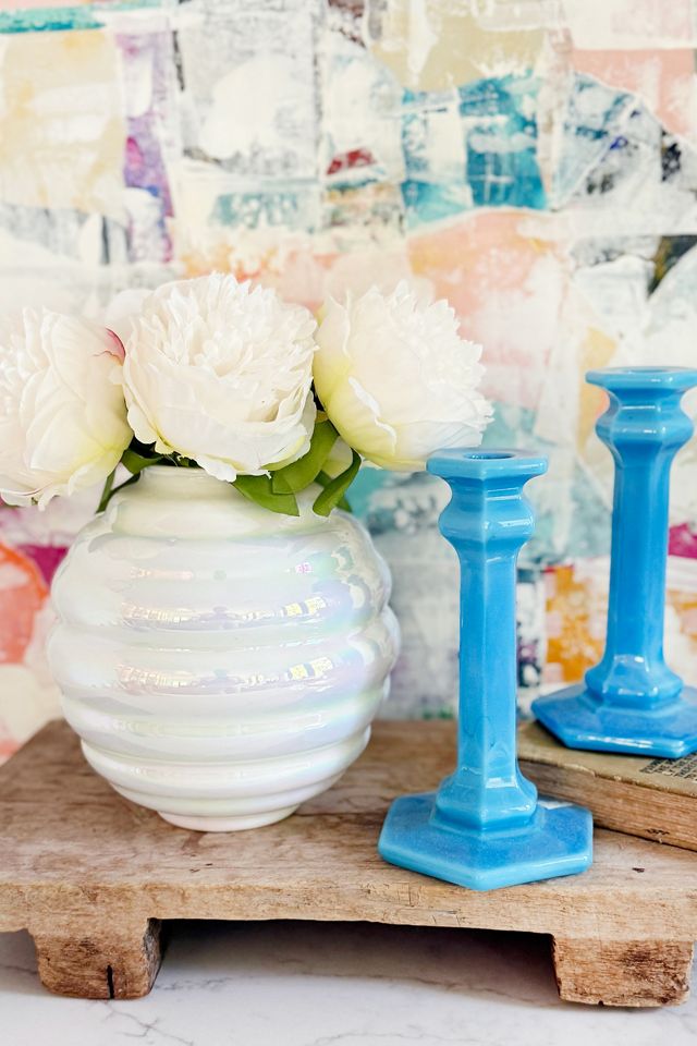 Old Flame Candle Co. Vintage Portieux Vallerysthal Candlestick Holders #3