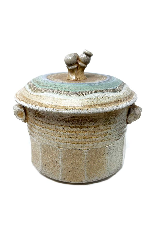 Old Flame Candle Co. Vintage 1970s Stoneware Vessel #2