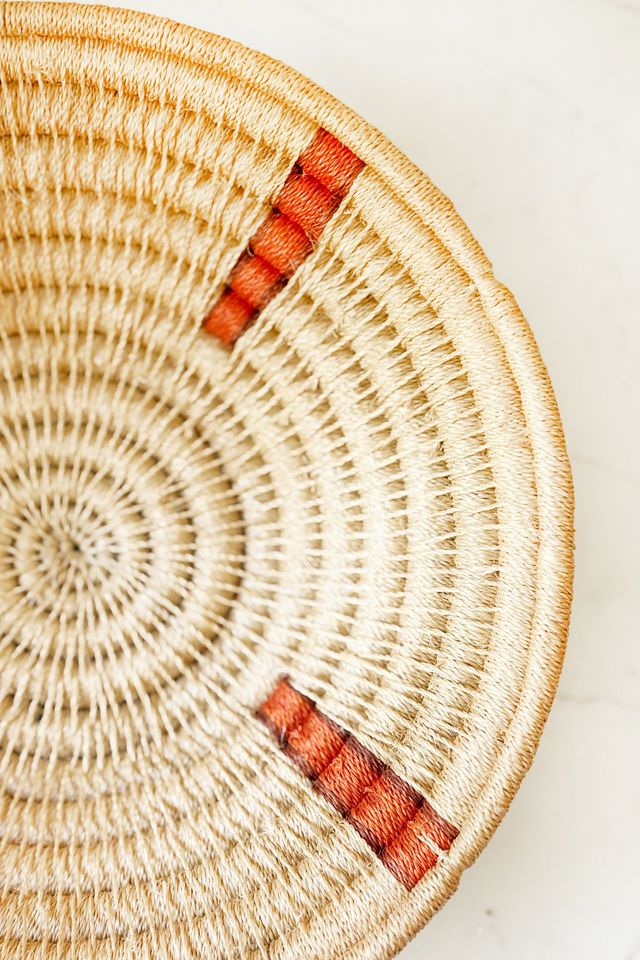 Old Flame Candle Co. Vintage Woven Art Basket #1