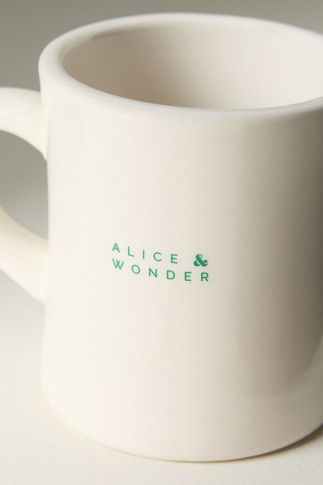 Alice & Wonder Support Your Local Stoneware Mug | AnthroHome