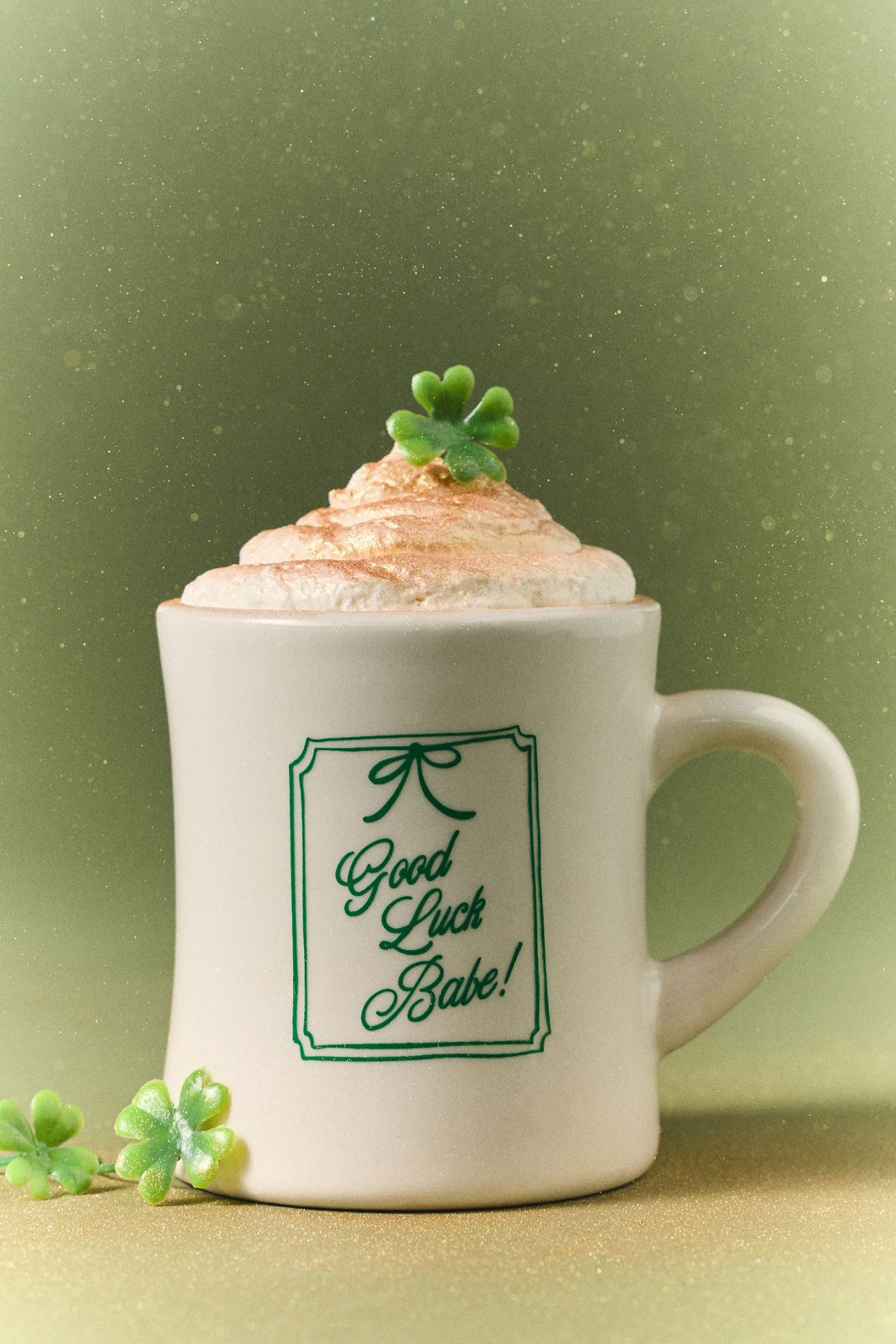 Alice & Wonder St. Patrick's Day Mug - Good Luck Babe!, One Size