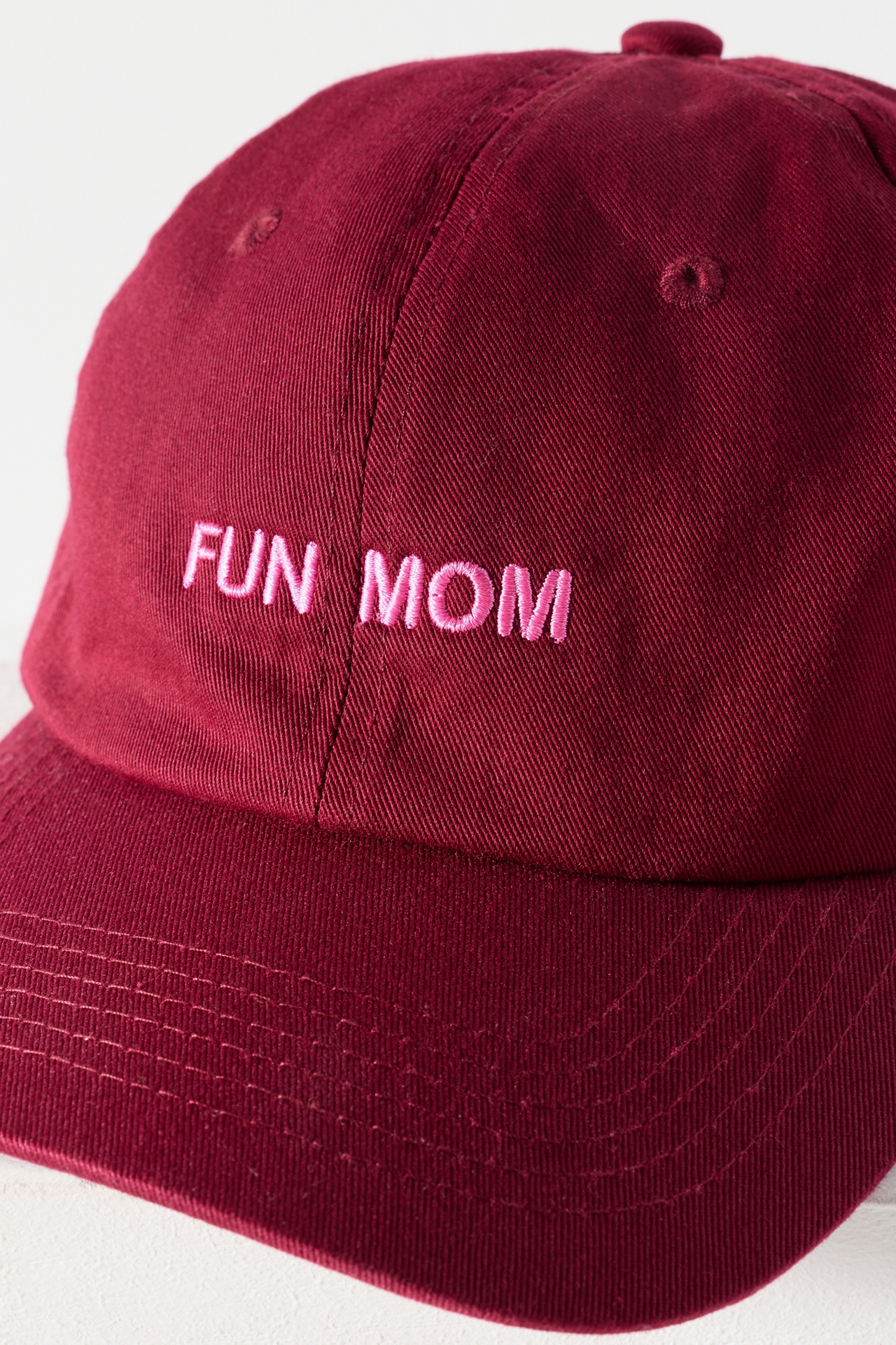 Intentionally Blank Fun Mom Baseball Cap