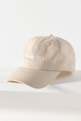 Intentionally Blank No Notes Baseball Cap