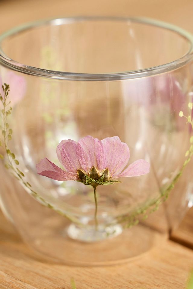 Pressed Floral Mug #3