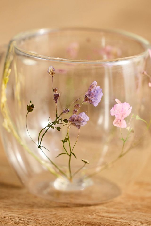 Pressed Floral Mug #1
