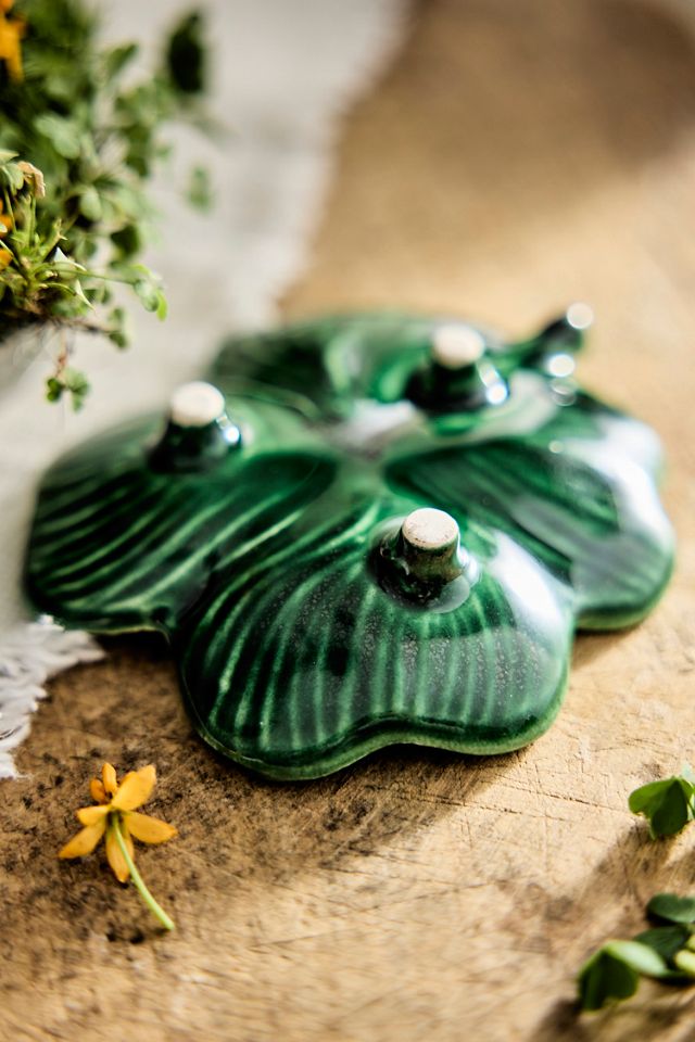 Shamrock Stoneware Snack Bowl #1