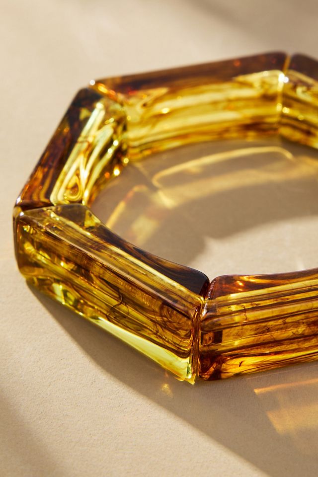 Clear Resin Stretch Bracelet #2